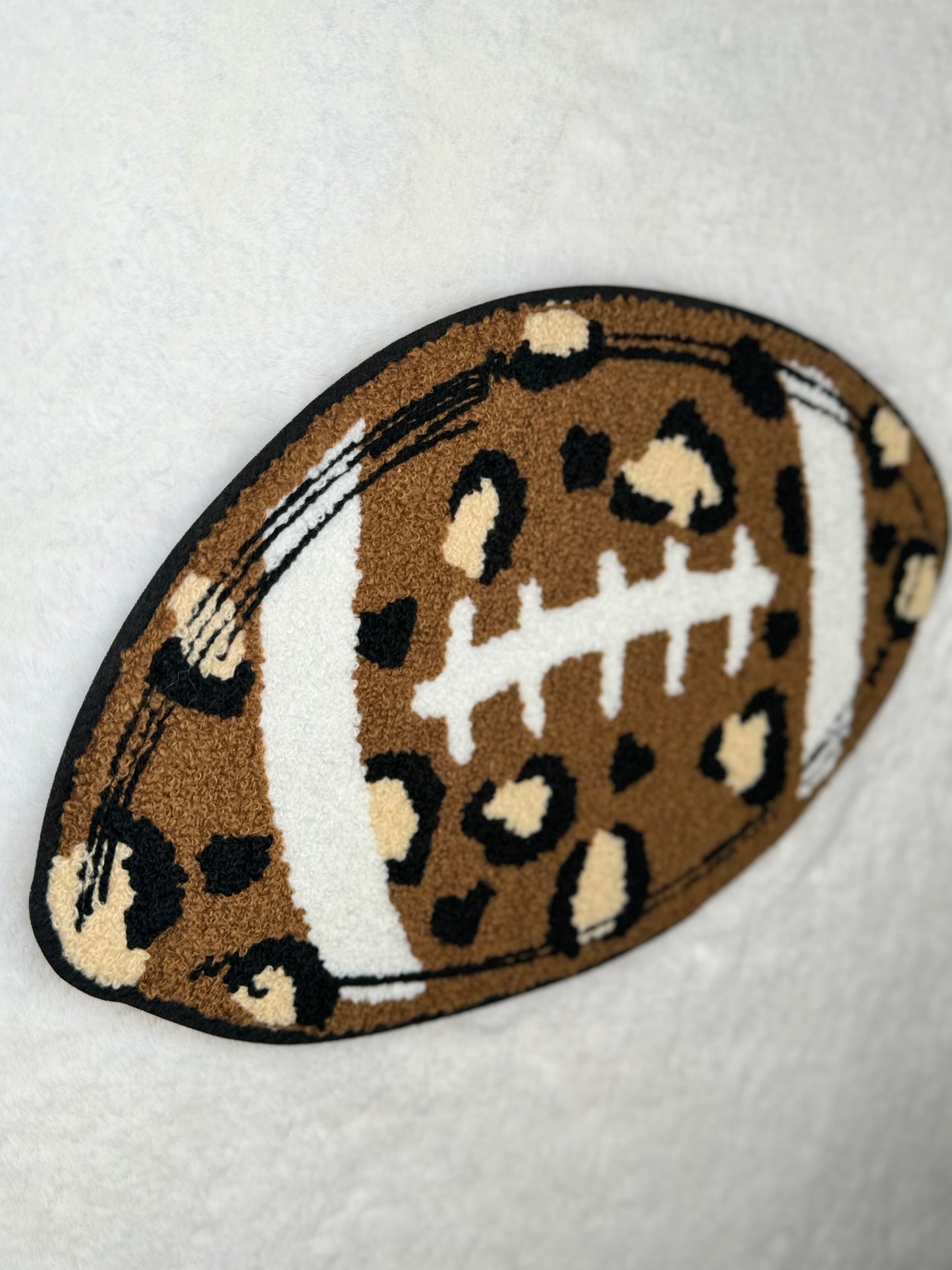 Leopard Football Chenille Patch