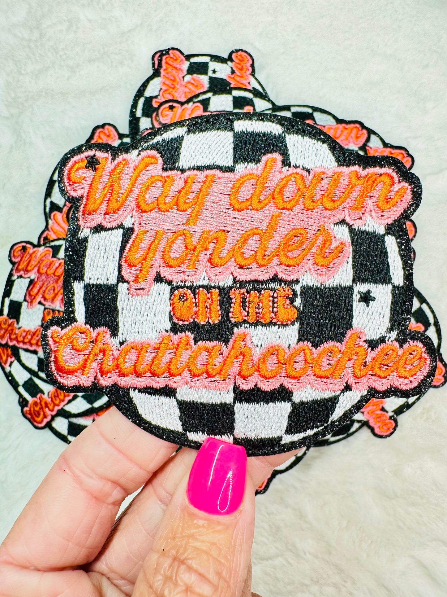 Way Down Yonder Embroidered Patch