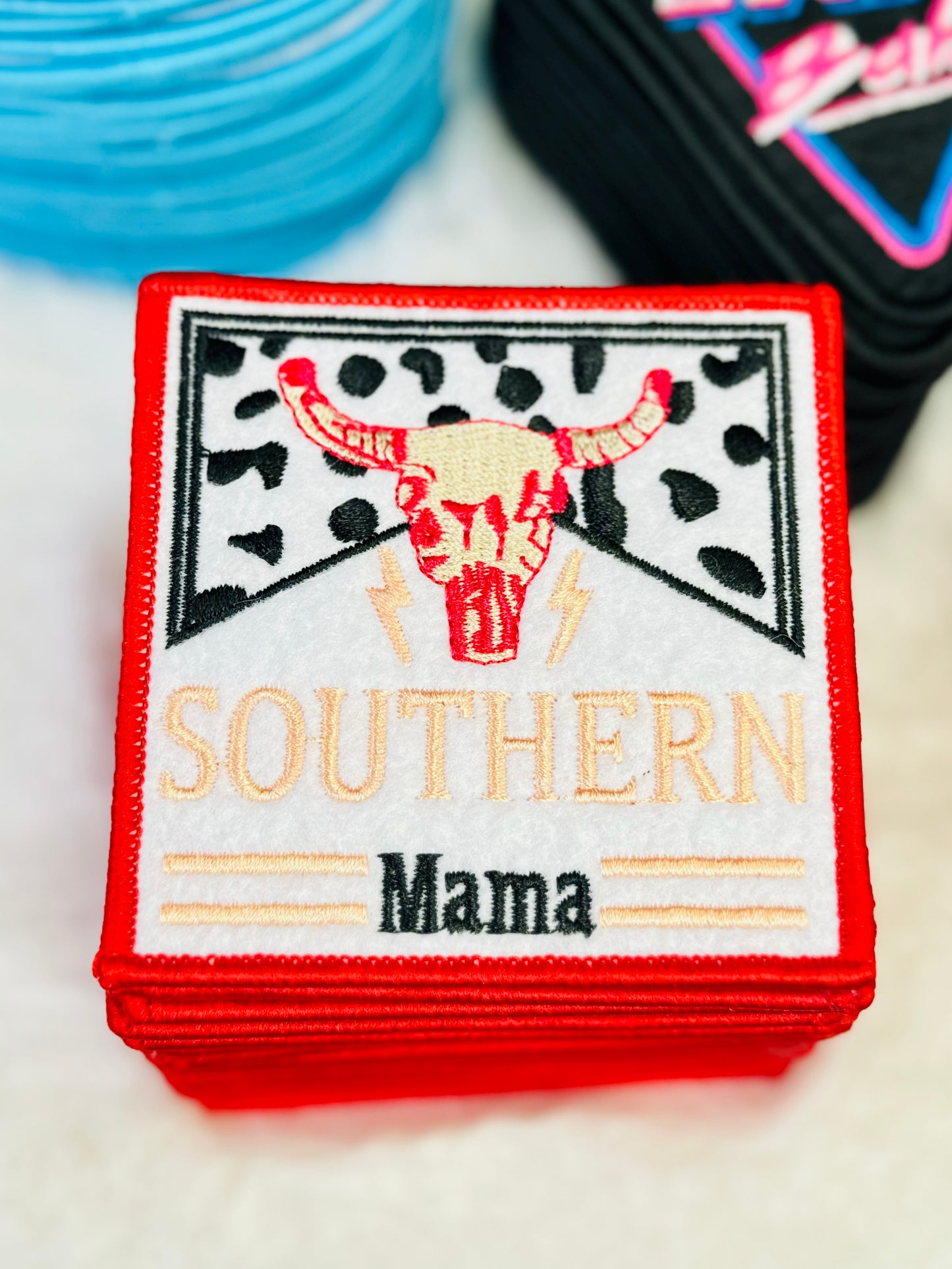 Southern Mama Embroidered Patch