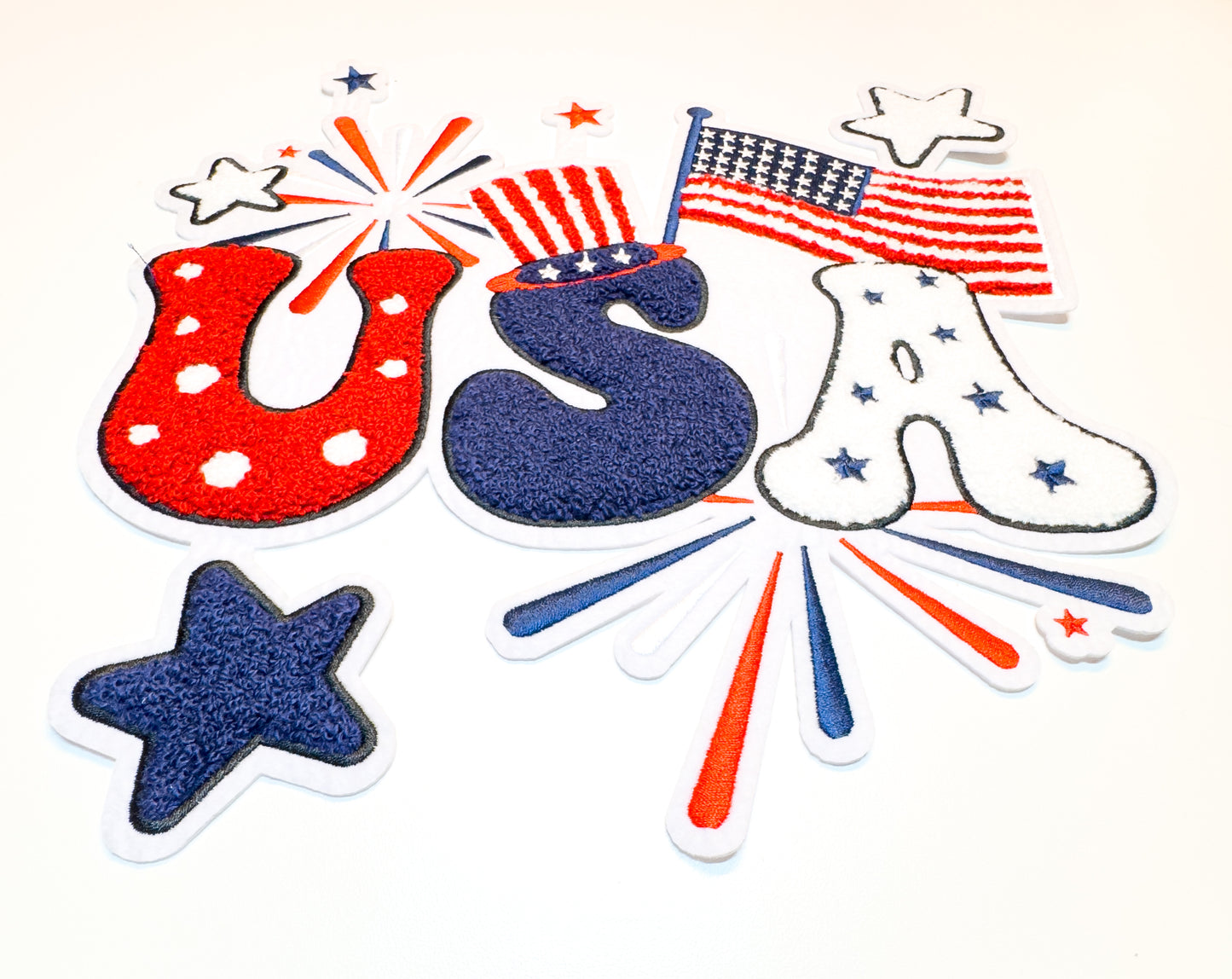 USA Chenille Patch