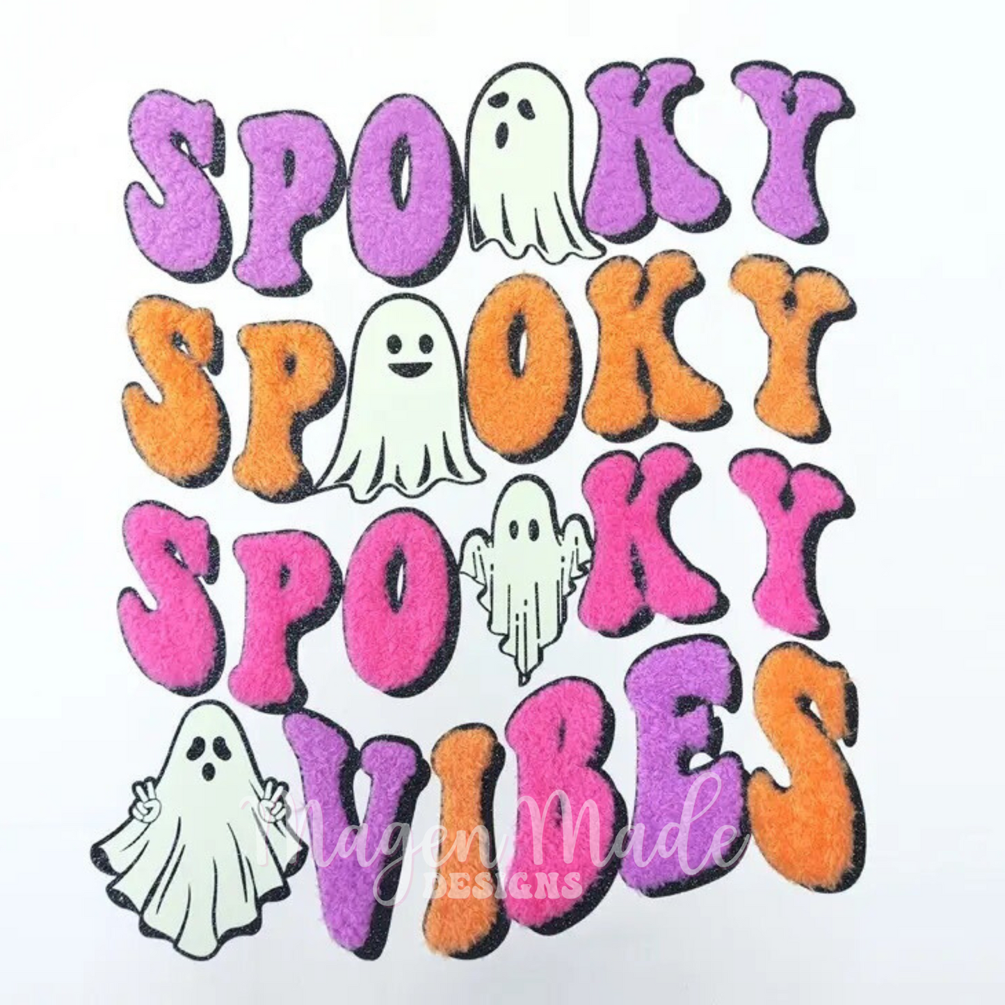 Glow in the Dark Chenille and Glitter & Heat Transfer