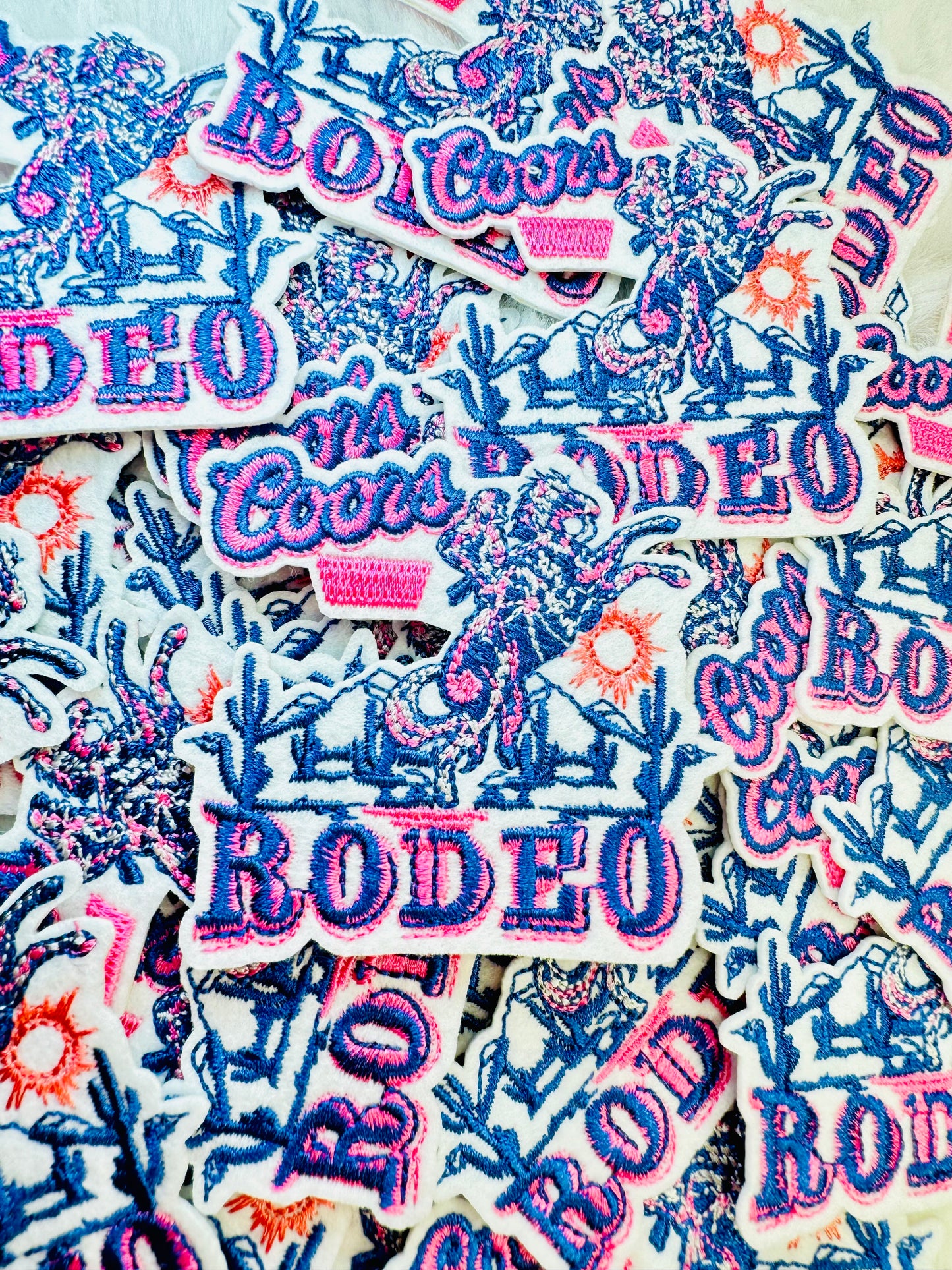 Coors Rodeo Embroidered Patch