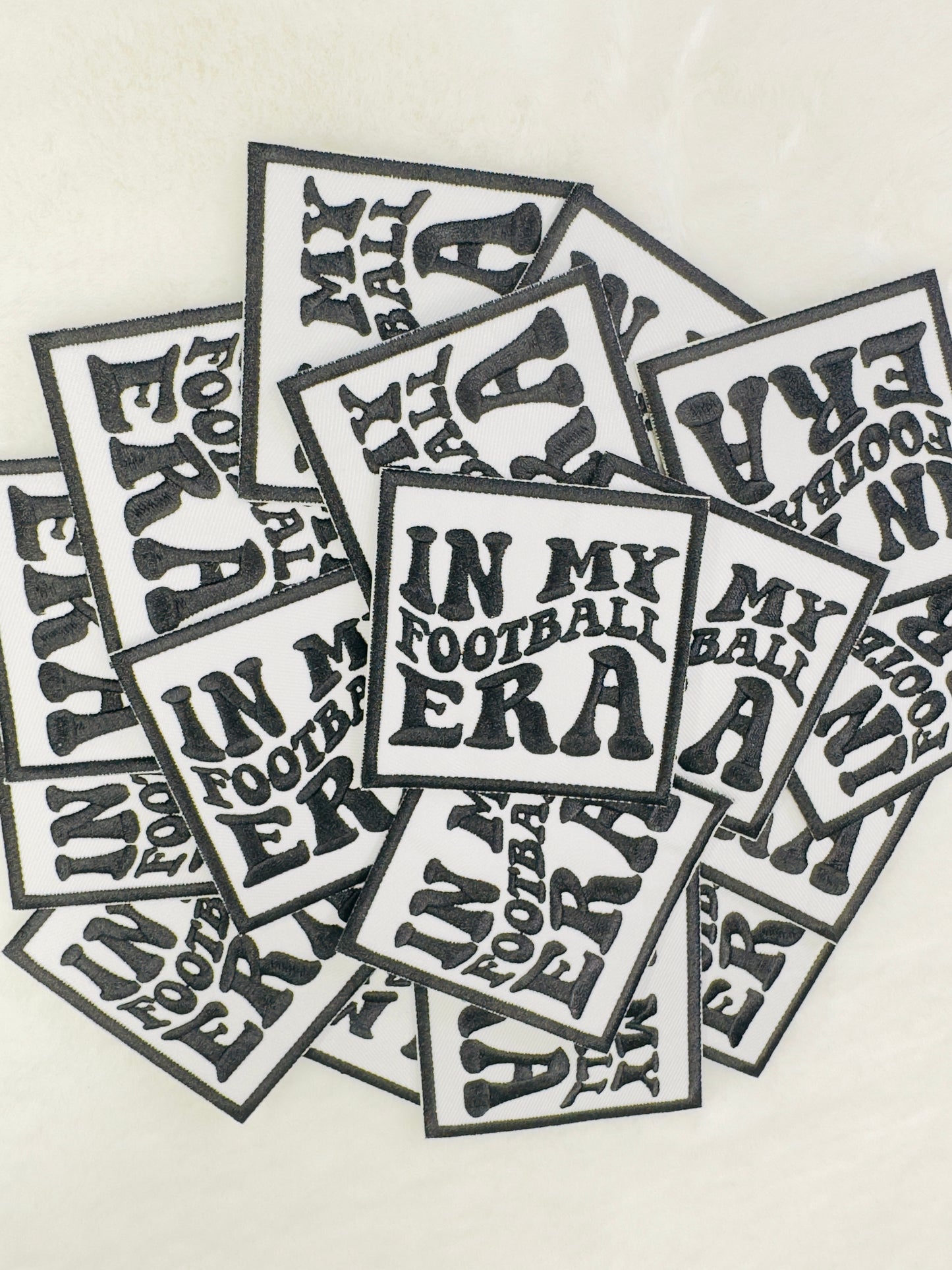 In My Football Era Embroidered Patch