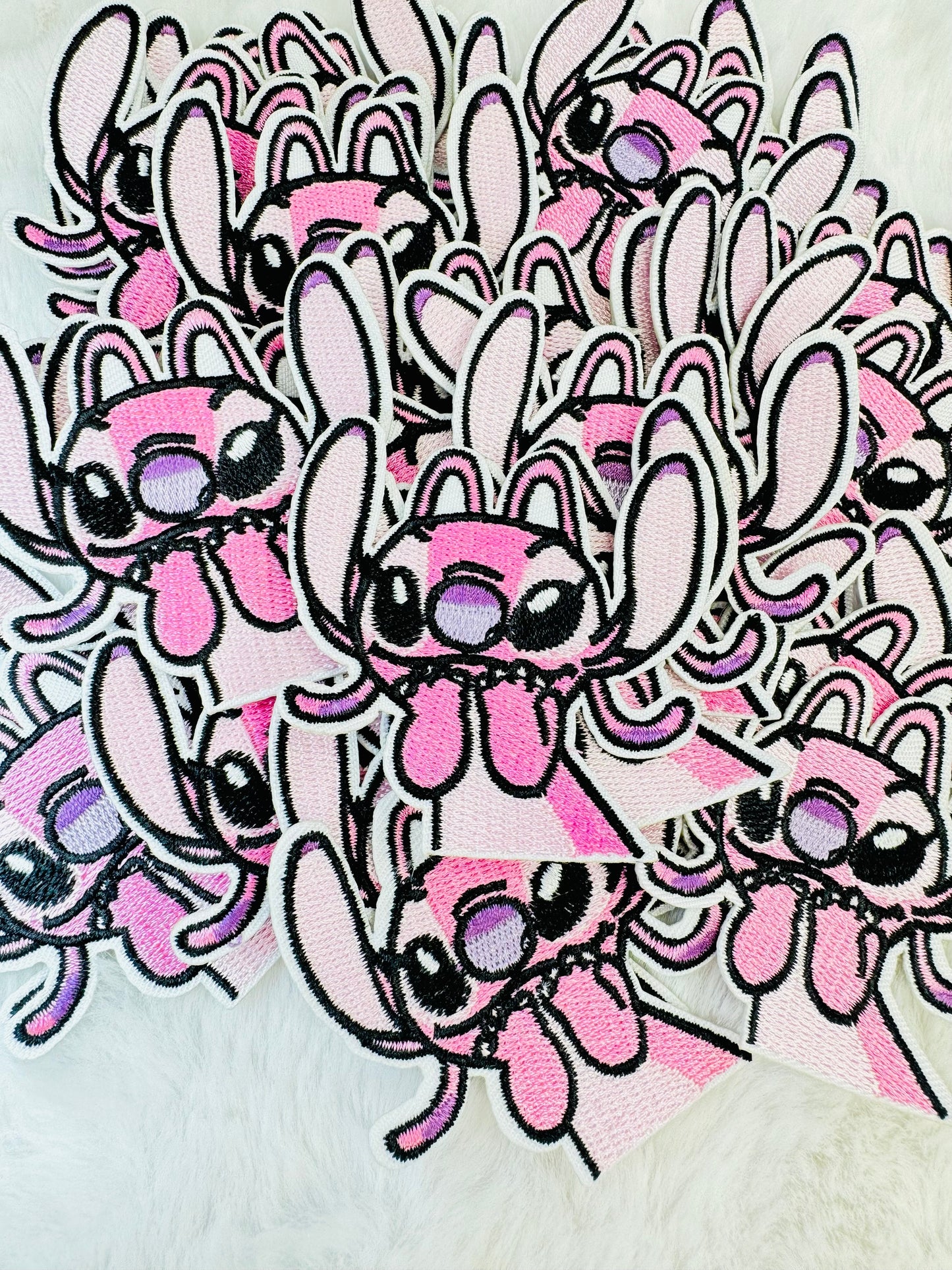 Stack of the Angel embroidered patch