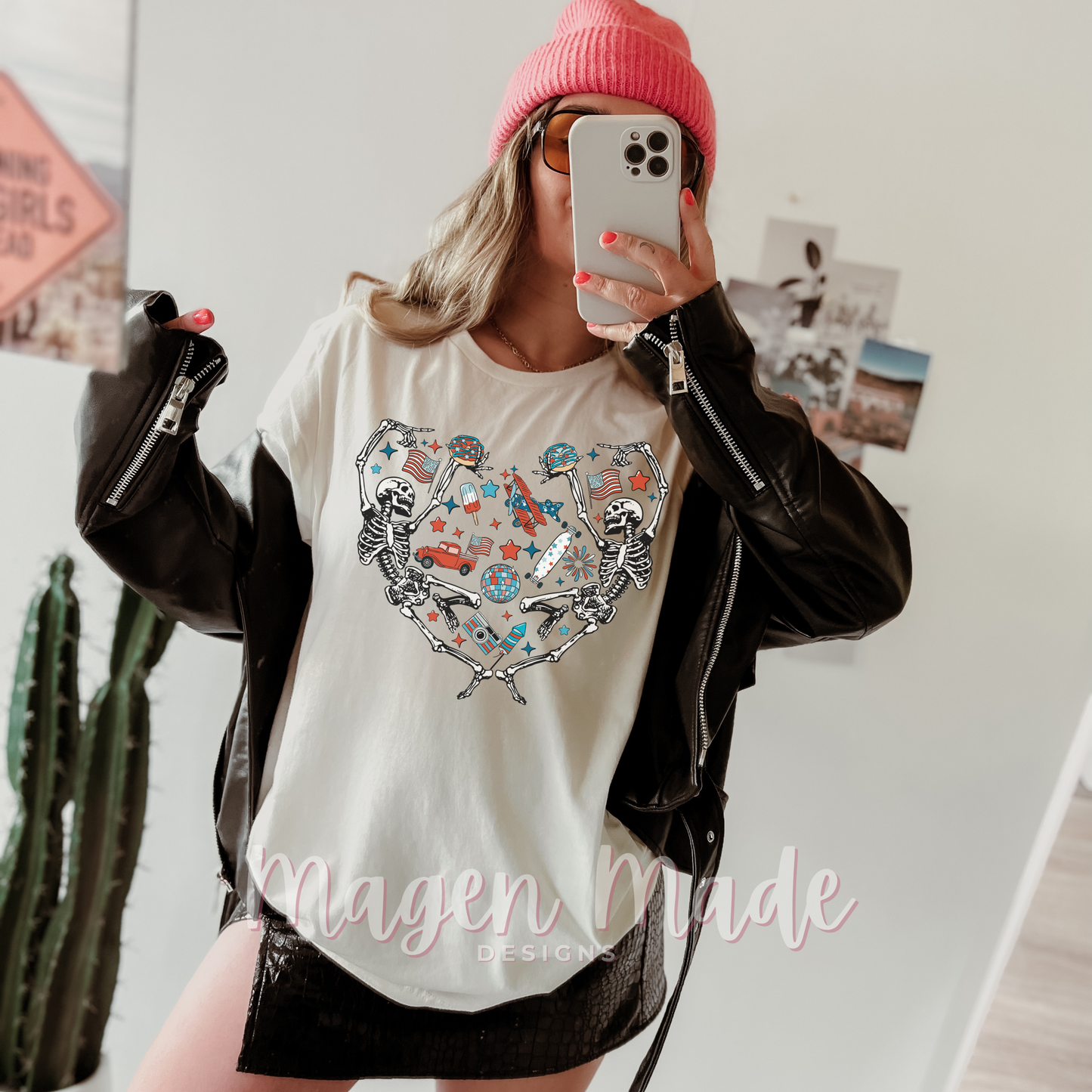 Party skellies 4th of July transfer