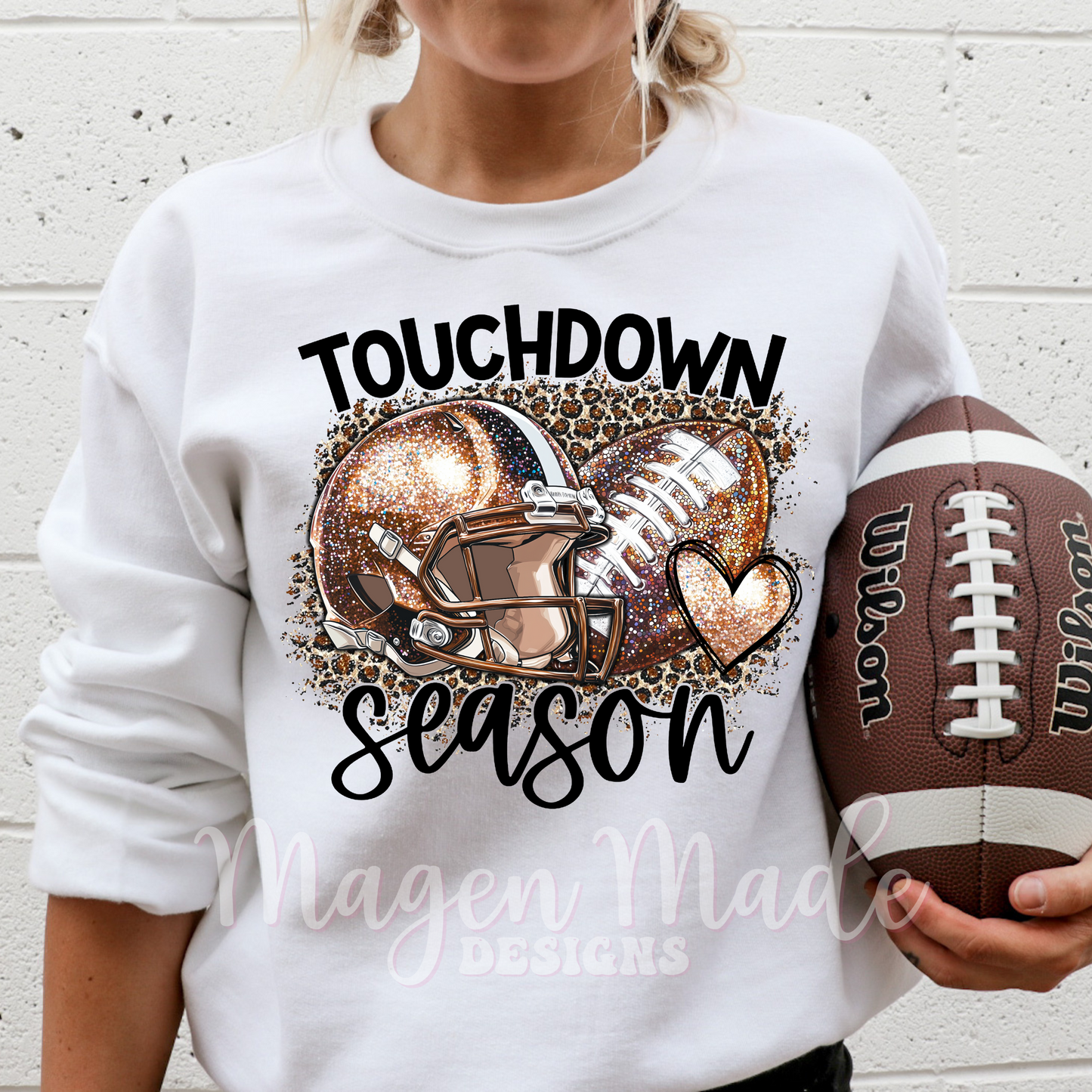 Touchdown Season Screen Print Transfer