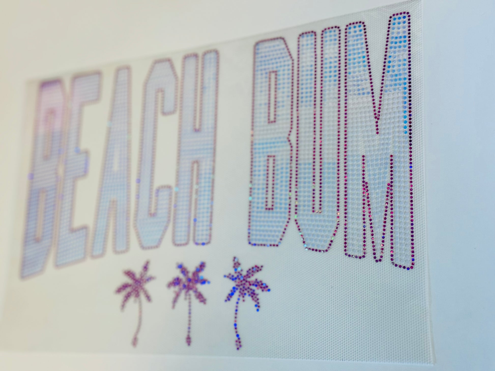 Beach Bum Spangle Transfer