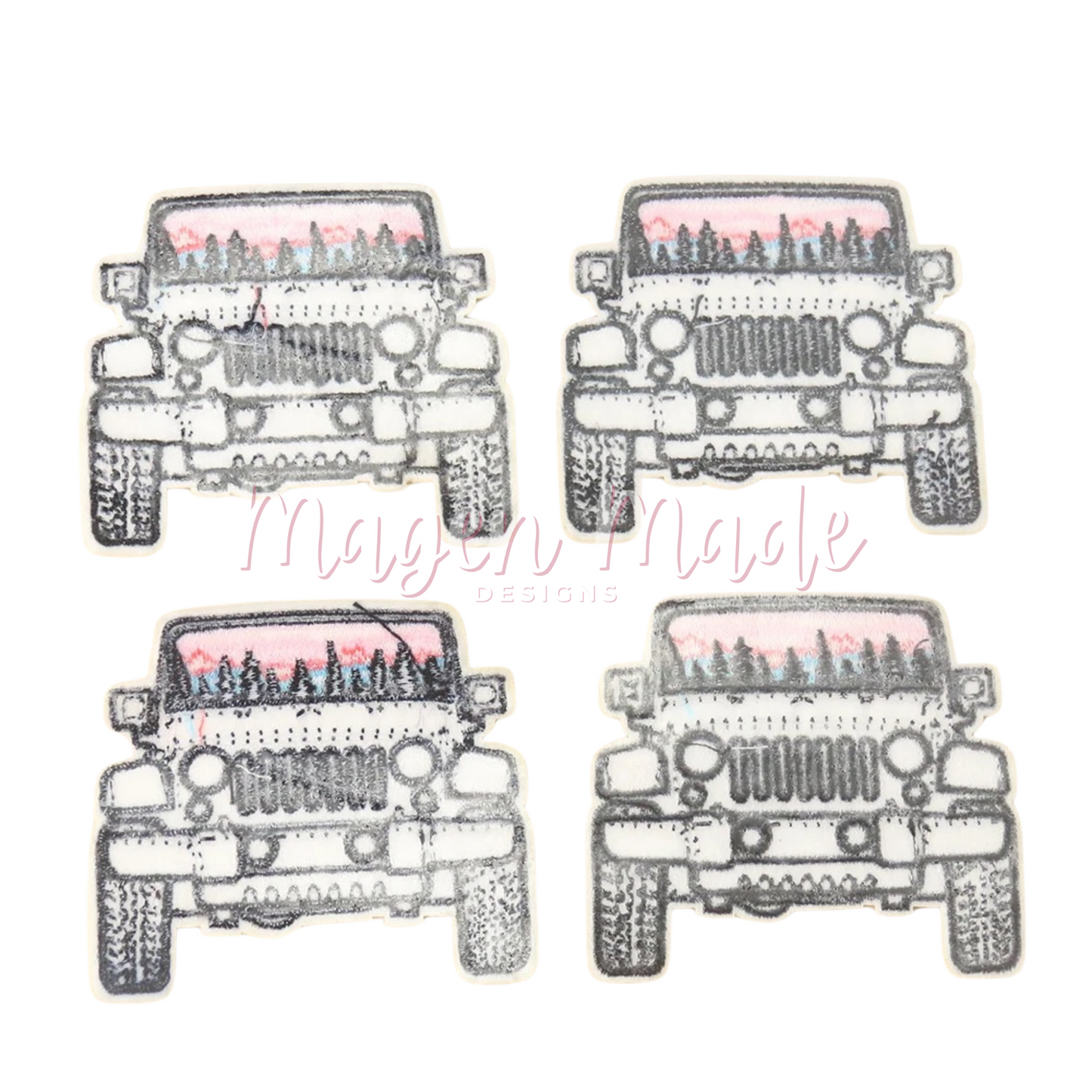 Off Roadin’ Jeep Embroidered Patch