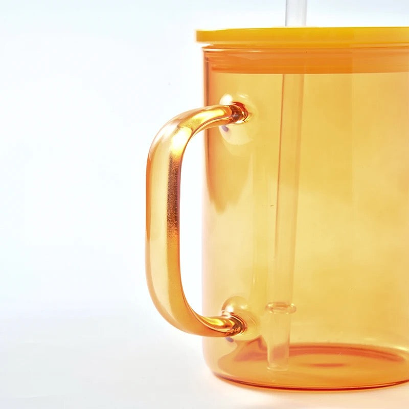 Orange jelly mug