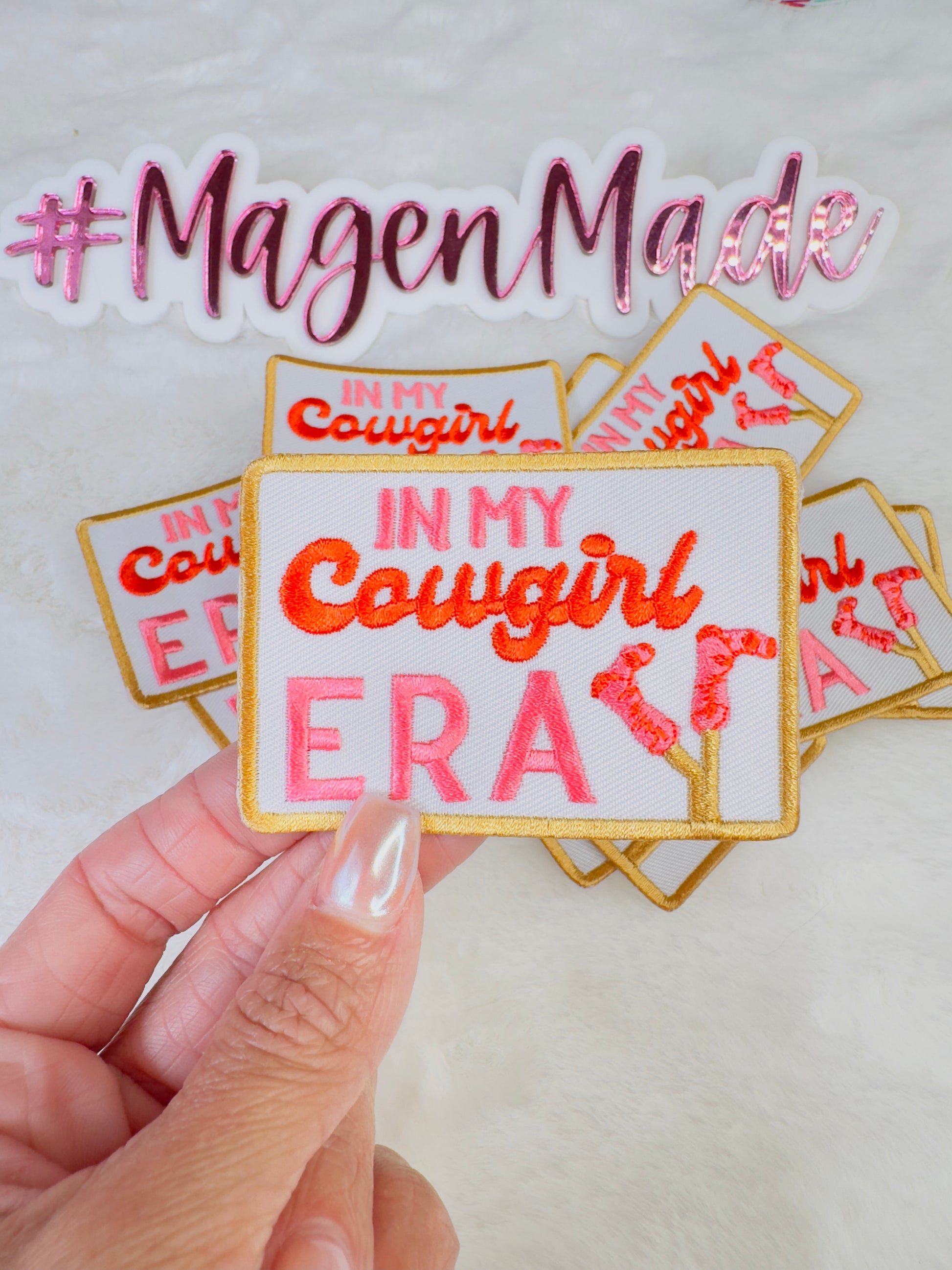 In My Cowgirl Era Embroidered Patch