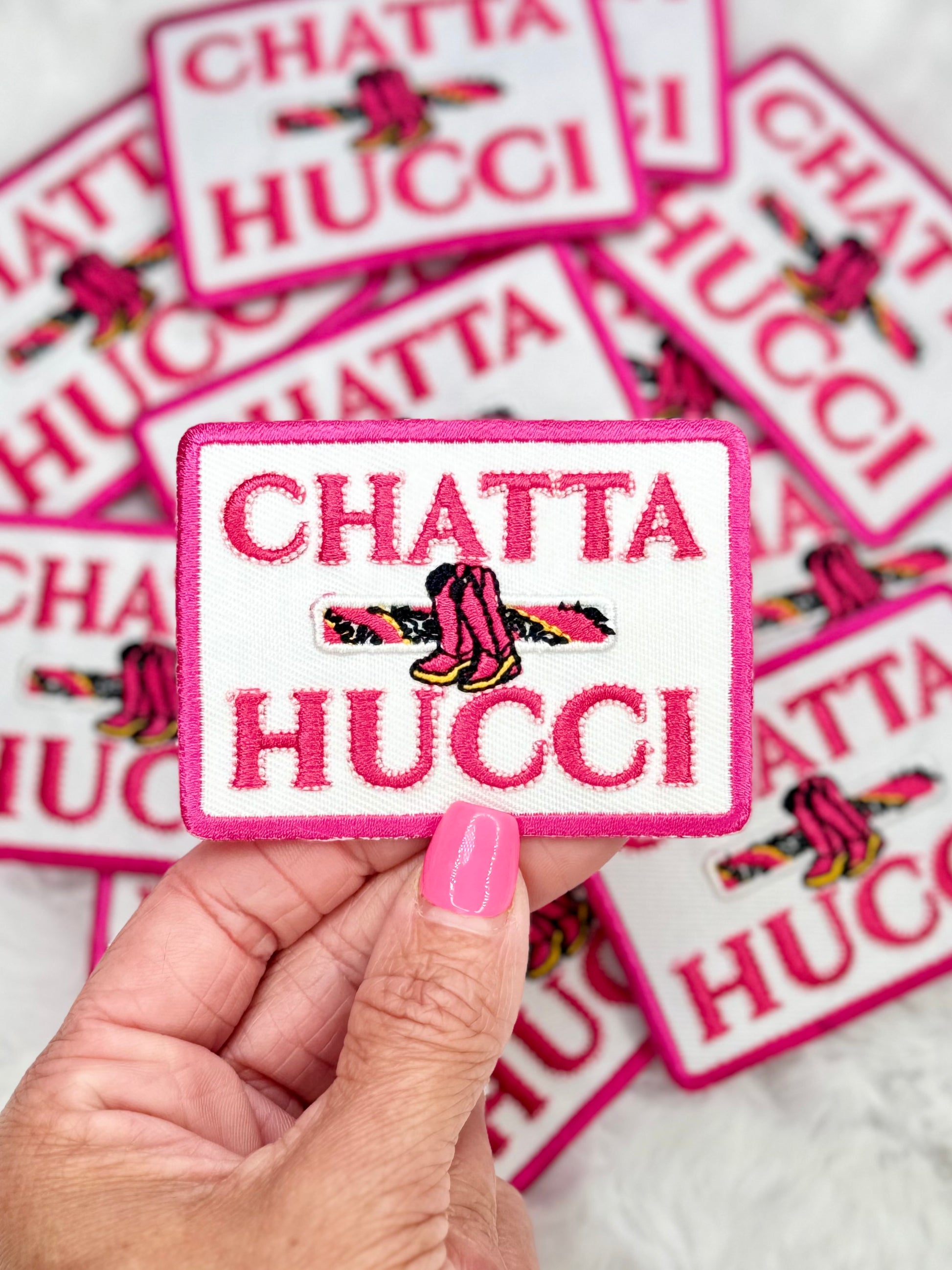 Chatta Hucci Embroidered Patch