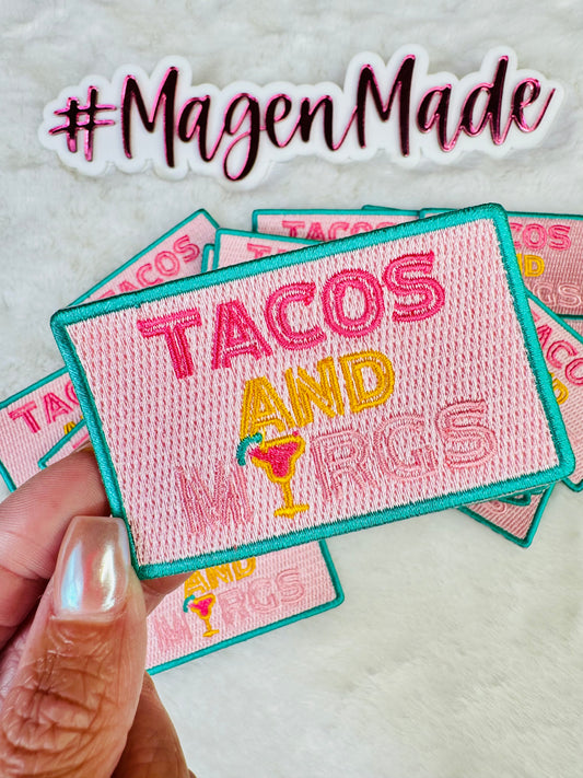 Tacos & Margs Embroidered Patch