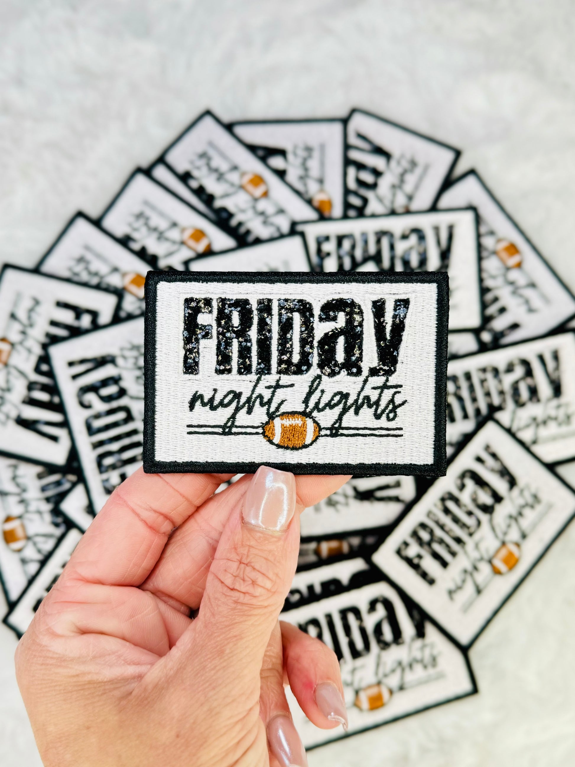Friday Night Lights Embroidered Patch