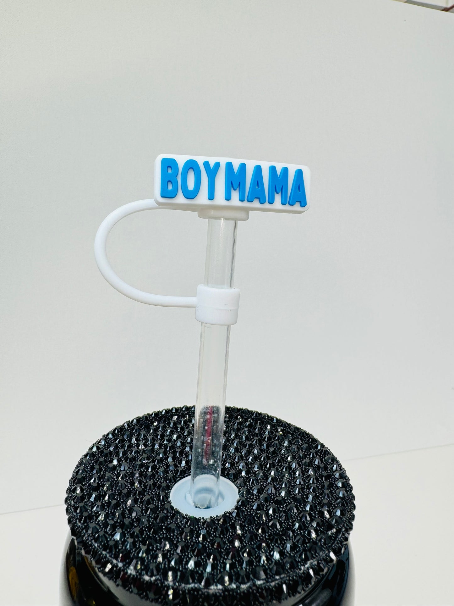 Boy Mama Straw Topper