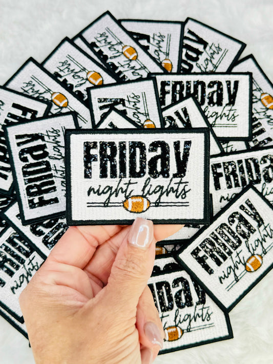 Friday Night Lights Embroidered Patch