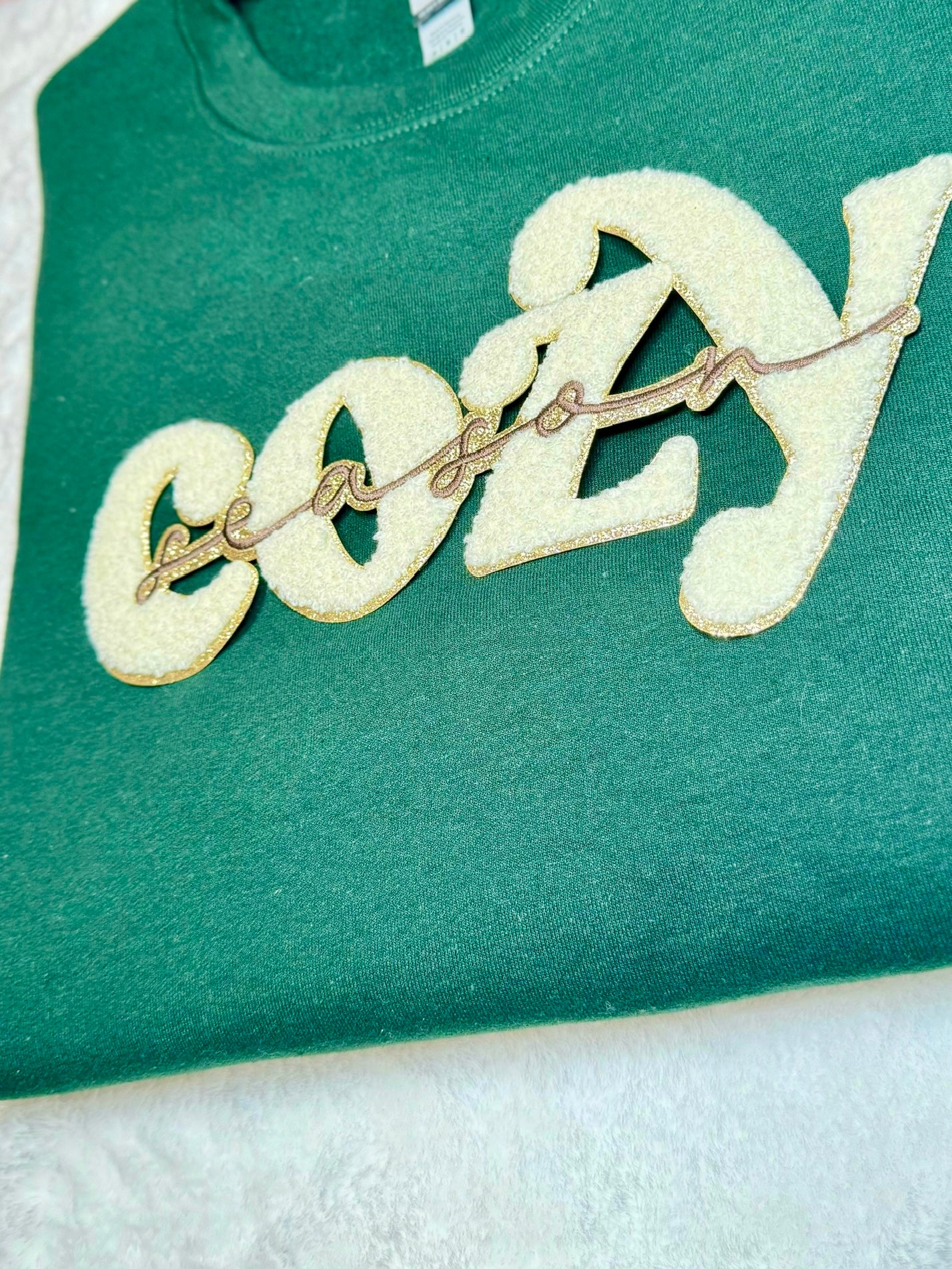 Cozy Season Chenille Patch