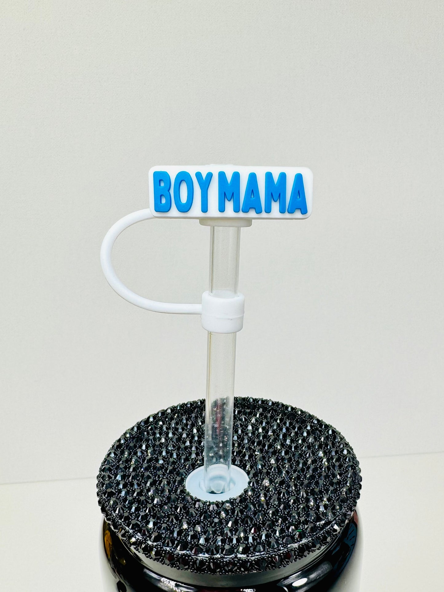 Boy Mama Straw Topper