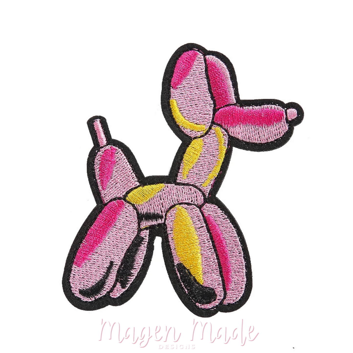 Balloon Dog Embroidered Patch