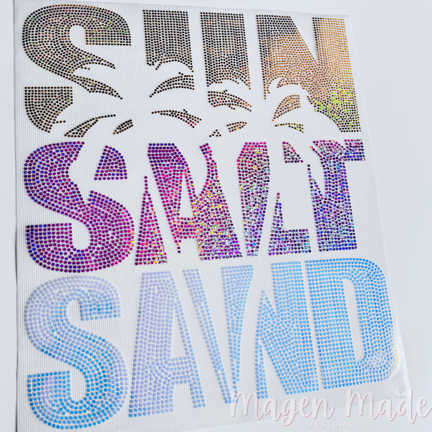 Sun Salt Sand Spangle Trasfer