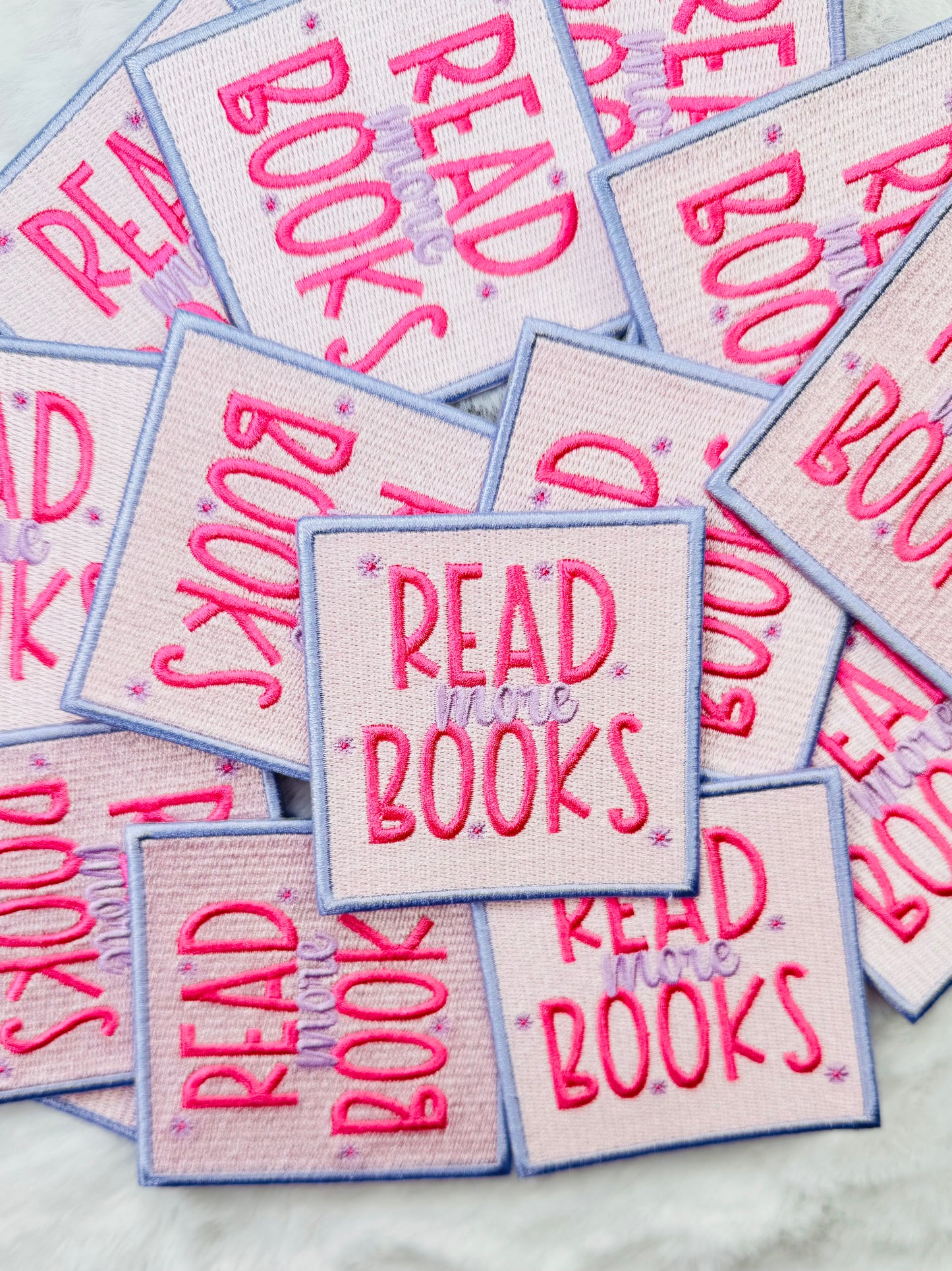 Read More Books Embroidered Patch