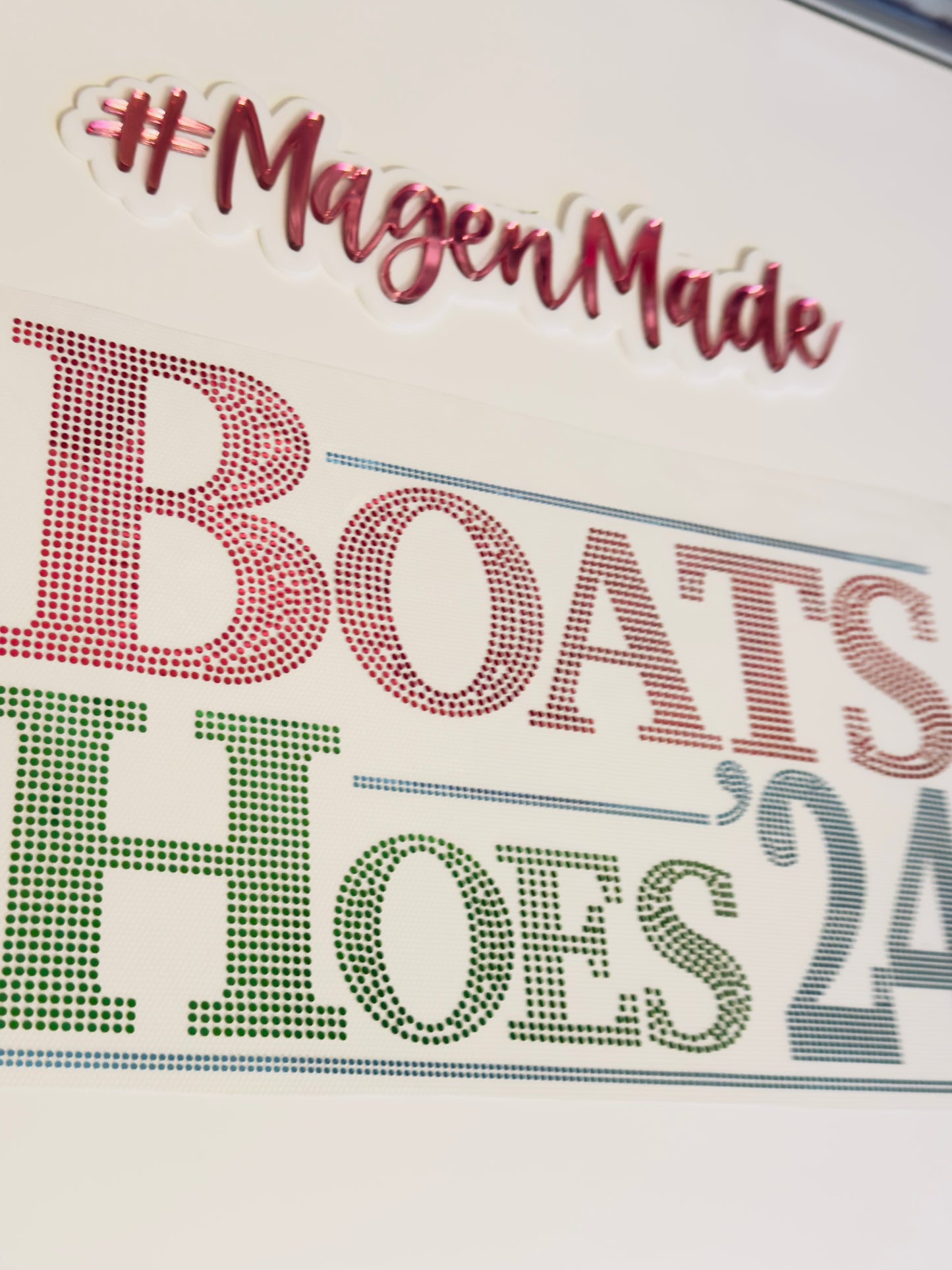 Boats Hoes 24’ Spangle Transfer