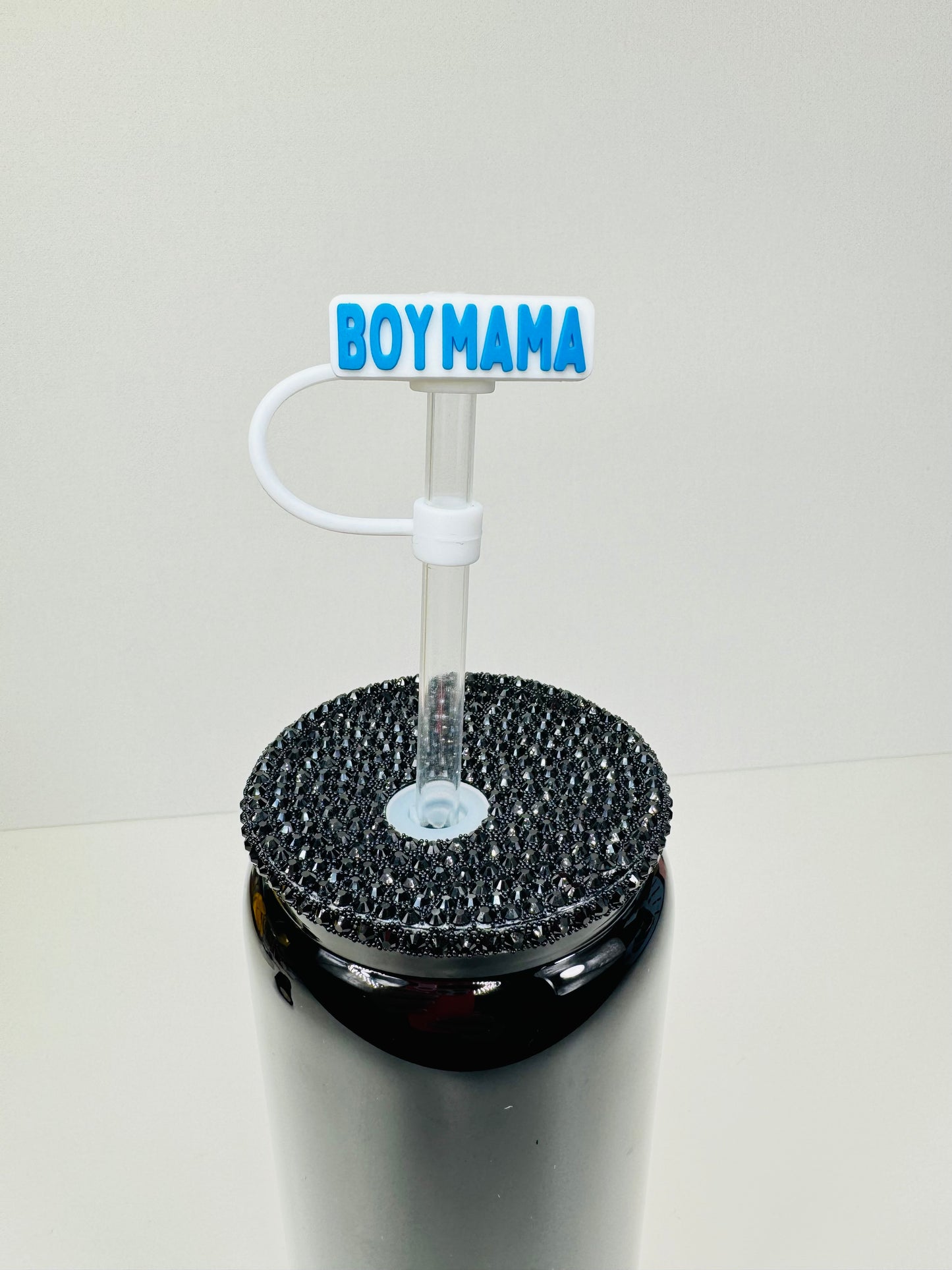 Boy Mama Straw Topper