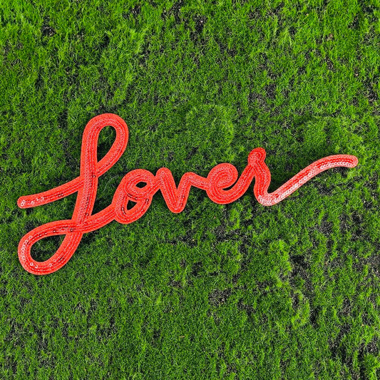 Lover Sequins Patch