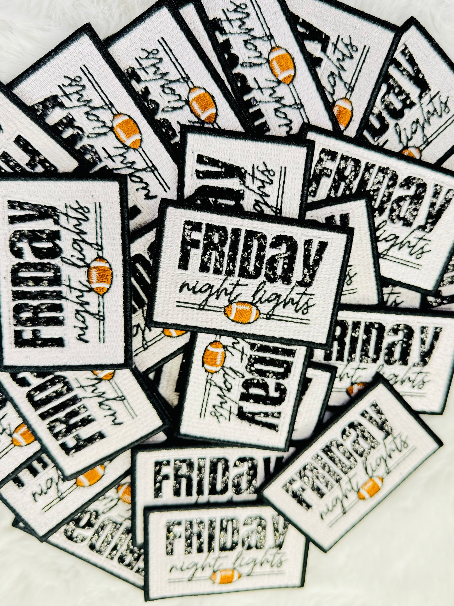 Friday Night Lights Embroidered Patch
