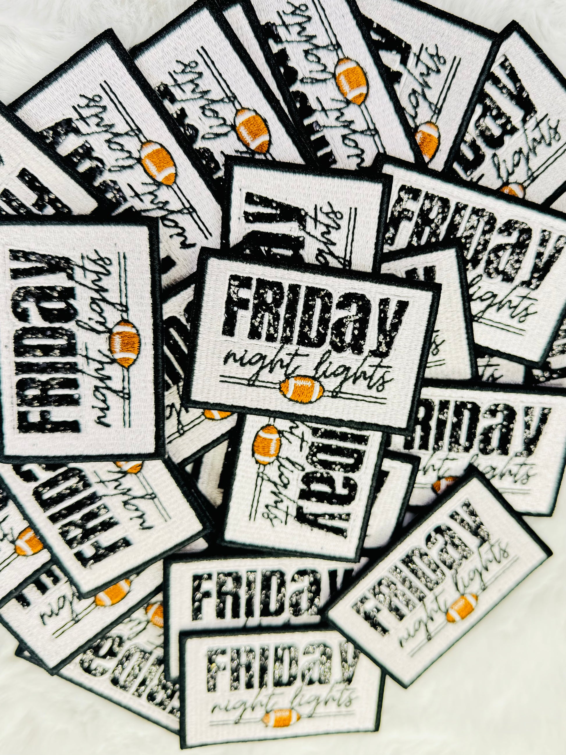 Friday Night Lights Embroidered Patch