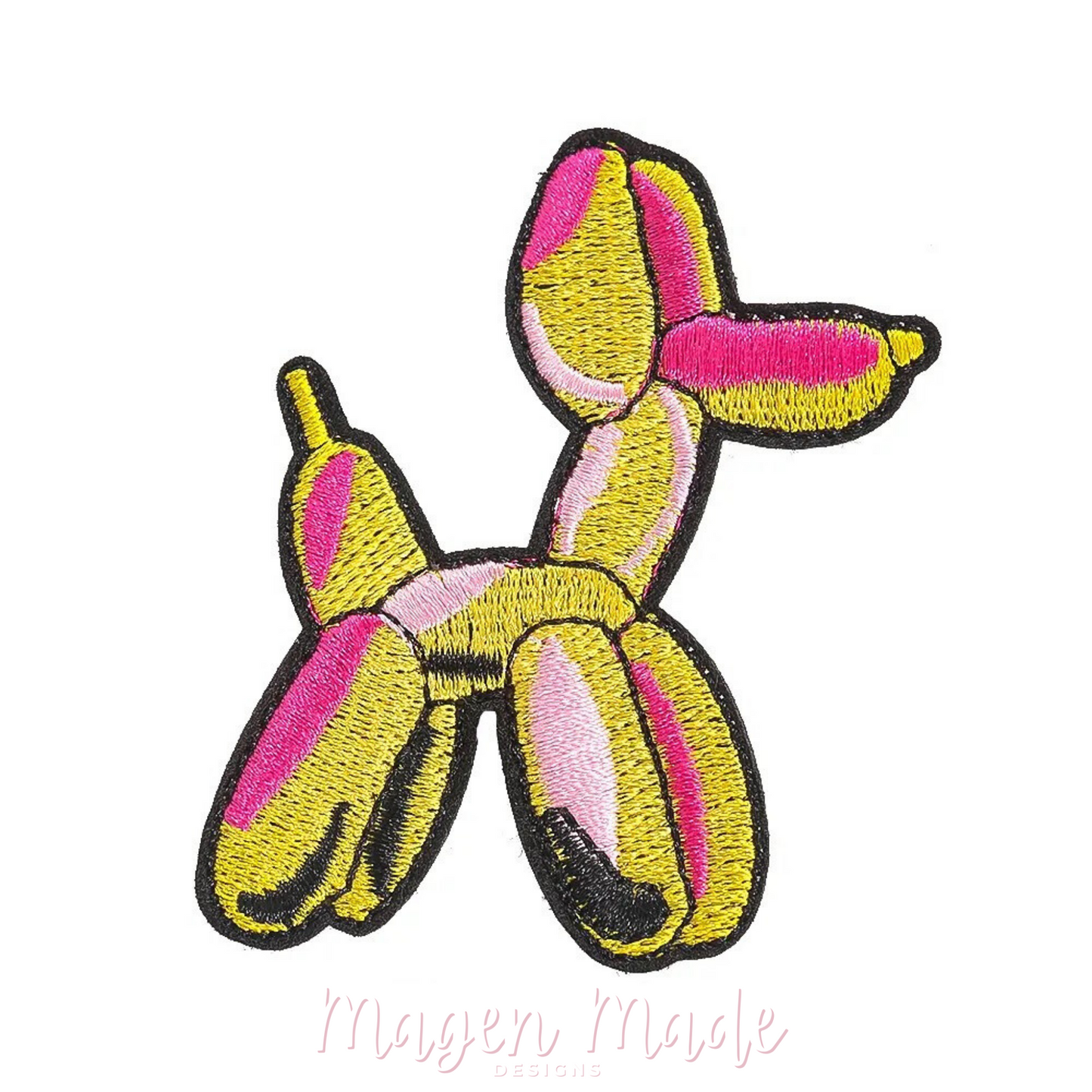 Balloon Dog Embroidered Patch